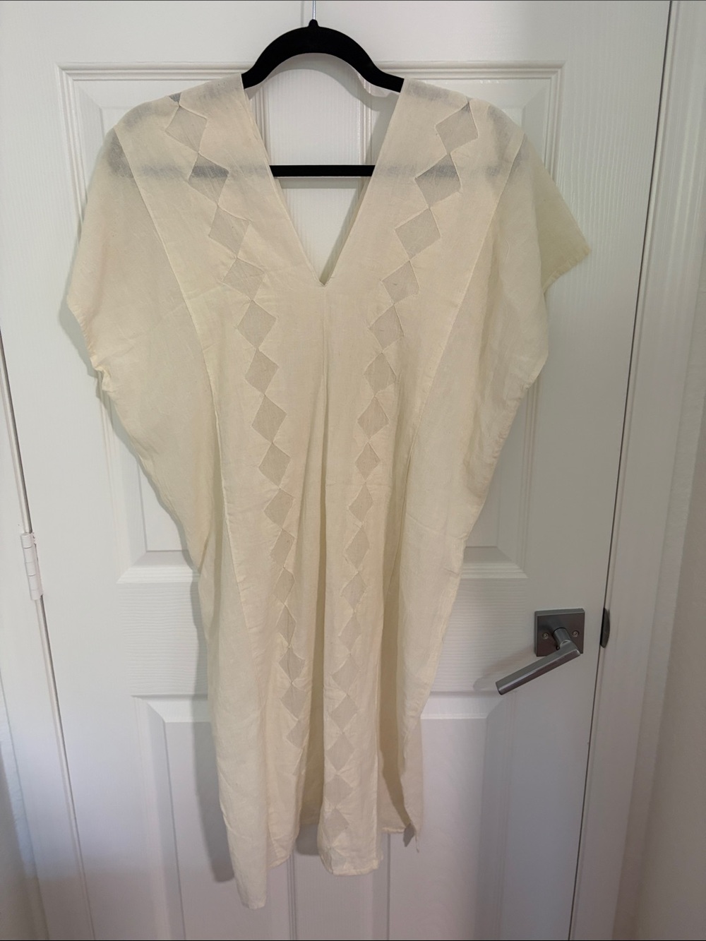 Women's Cream Swim Cover-Up Tunic